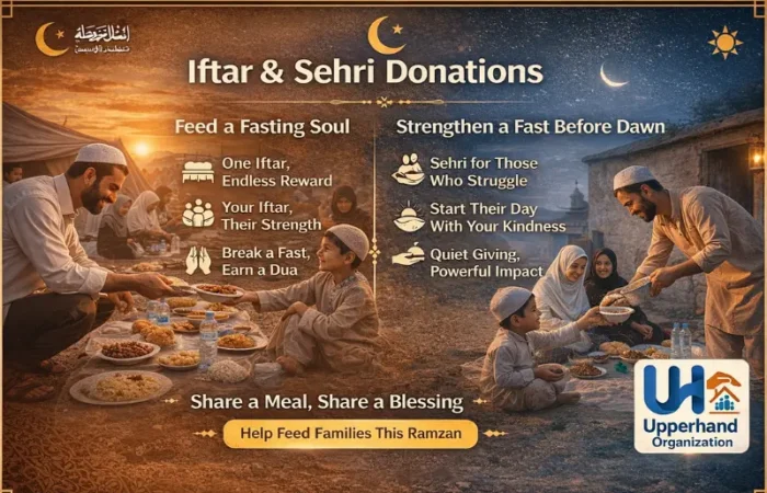 Upperhand aftar sehri donaiton