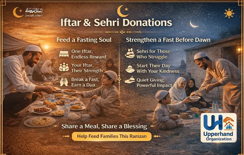 Upperhand aftar sehri donaiton
